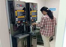 深圳北大醫(yī)院選擇圣藍沸騰溫開水機用著省心