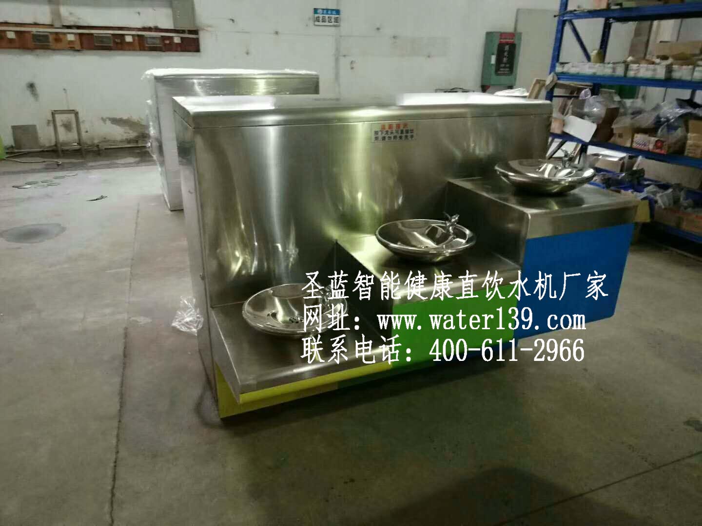 戶外飲水臺安裝案例：云南昆明景區(qū)直飲水臺
