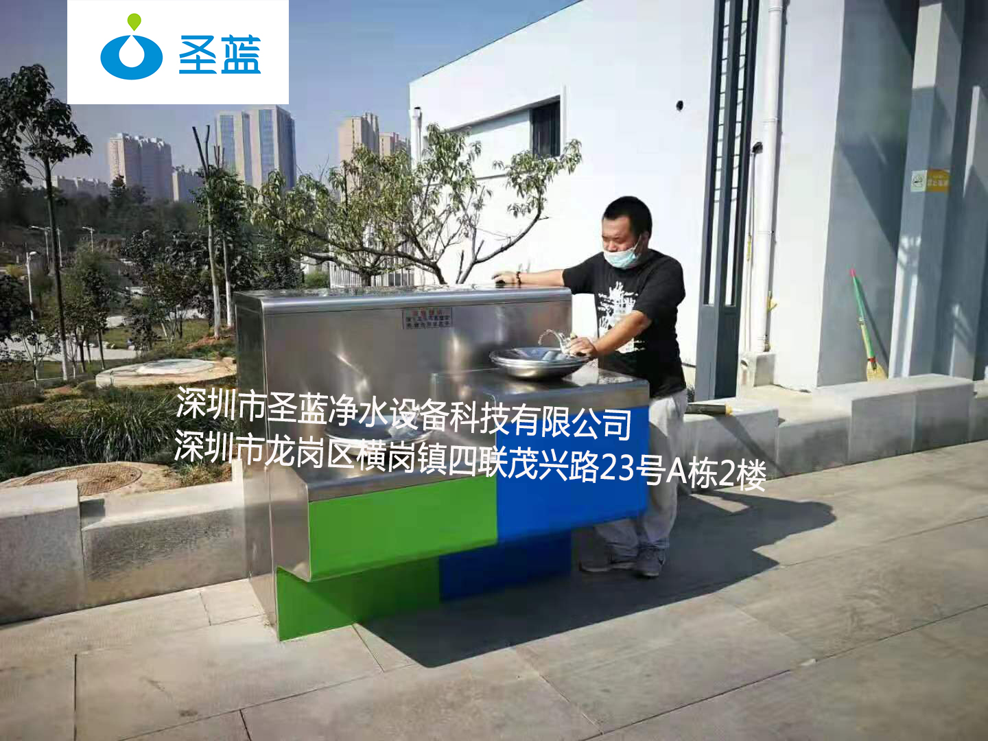 世博會戶外飲水臺安裝在步行街，做啥用的？