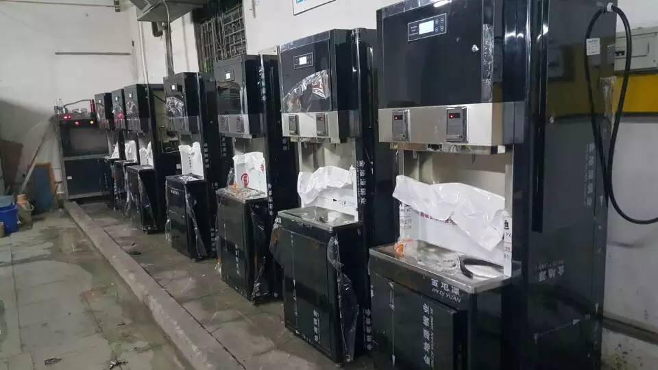 商用學(xué)校飲水機(jī)4G一拖四掃碼支付方案